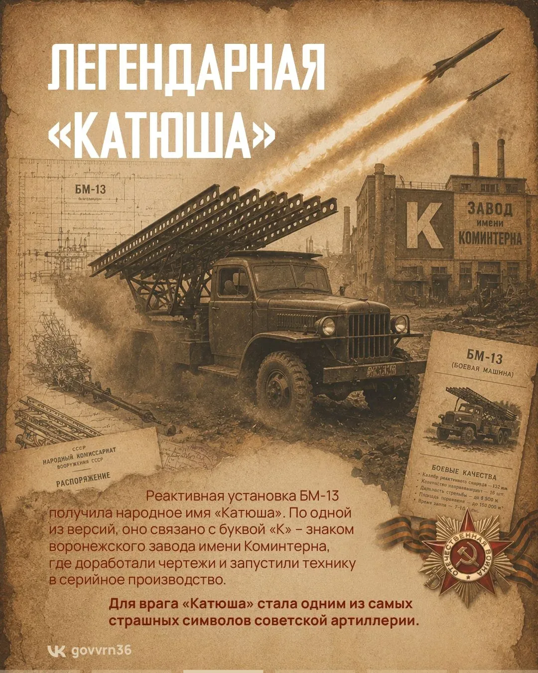 Есть символы, при взгляде на которые мы безошибочно понимаем – речь о Великой Победе и подвиге нашей