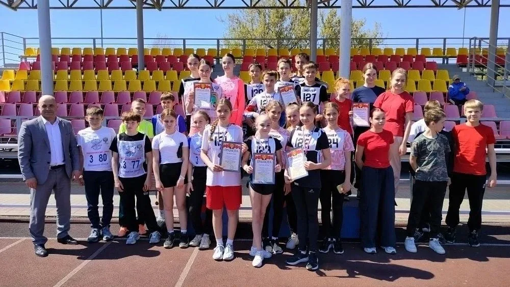 Золото у наших ребят на муниципальном этапе фестиваля ВФСК ГТО среди учащихся БГО: IV ступень! 4 мая