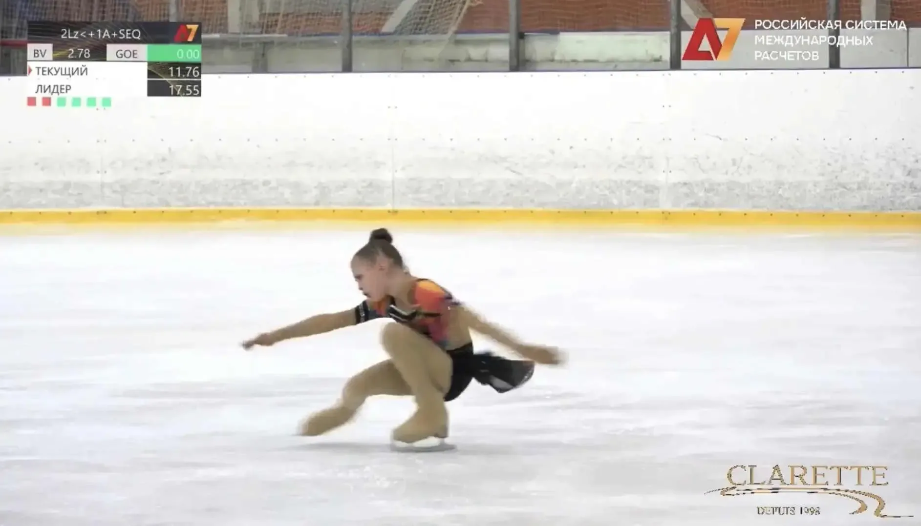 ⛸️ На льду настоящего спорта!  Ученица 2 «А» класса нашей школы Сторожева Ульяна успешно выступила н