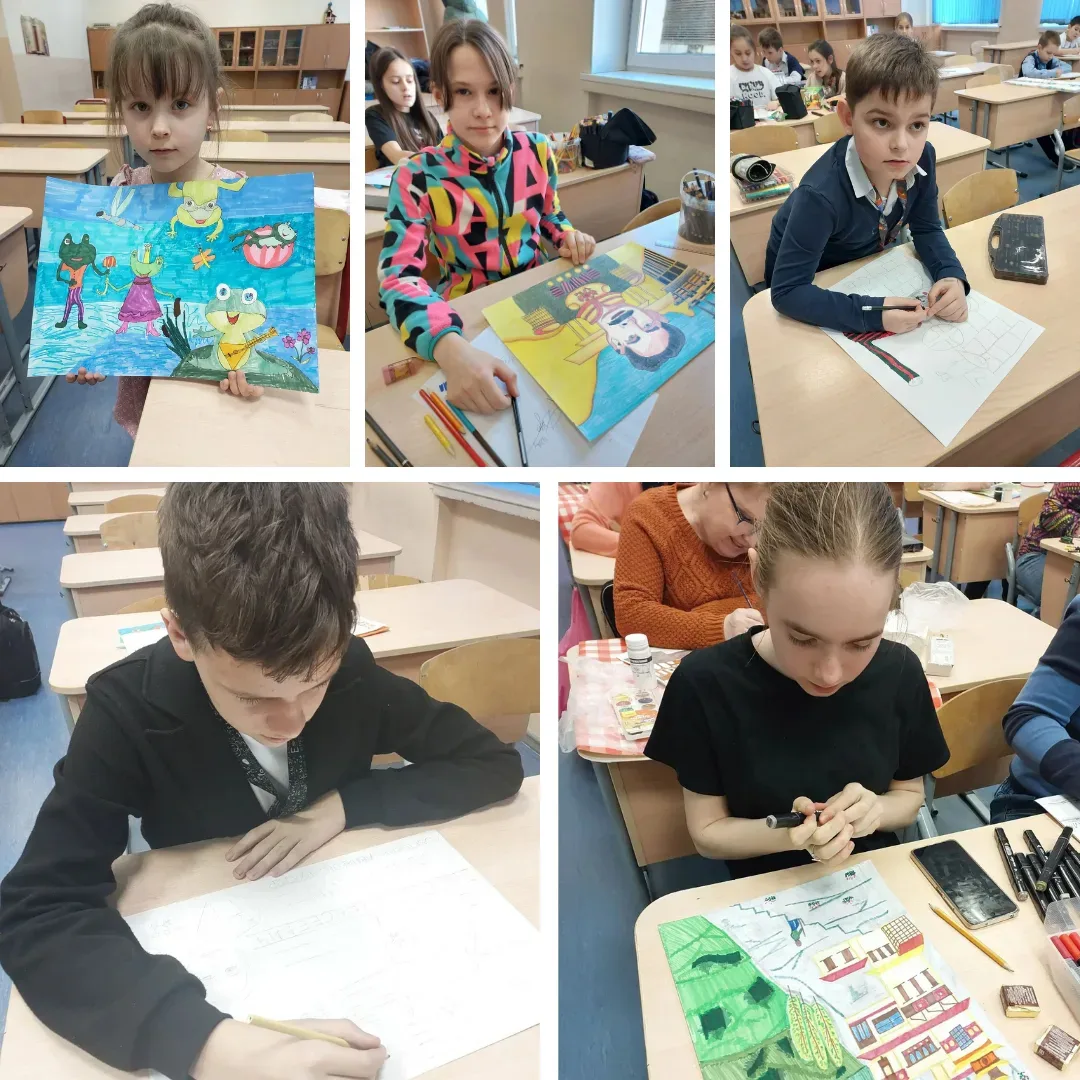 НАШИ ХУДОЖНИКИ ПОКОРЯЮТ МОСКВУ 🎨 Московский конкурс детского рисунка имени Нади Рушевой — это особое