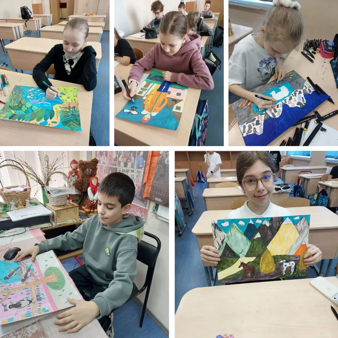 НАШИ ХУДОЖНИКИ ПОКОРЯЮТ МОСКВУ 🎨 Московский конкурс детского рисунка имени Нади Рушевой — это особое