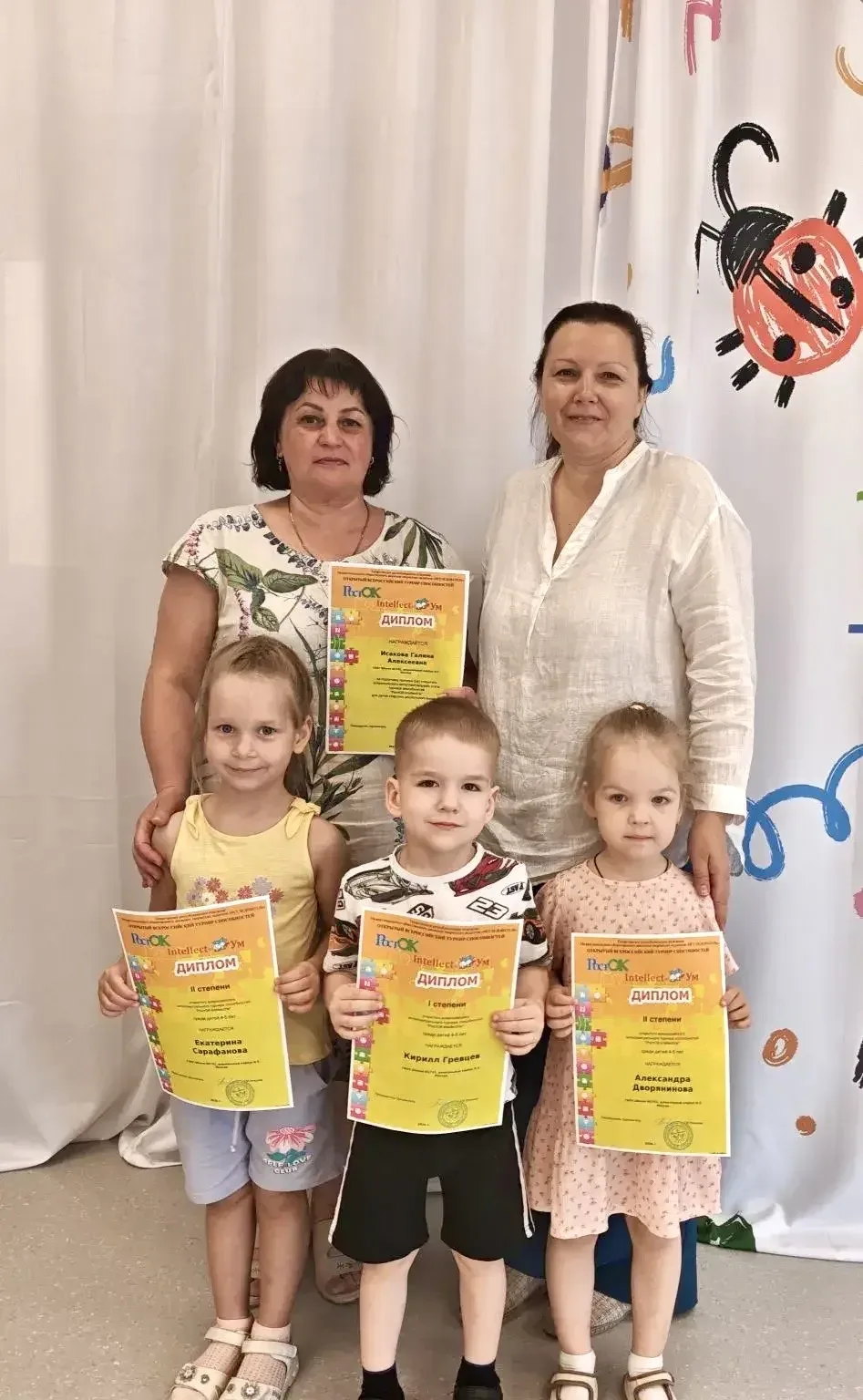 🏆 В Дошкольном отделении подвели итоги Всероссийского турнира способностей  С октября по май юные ум