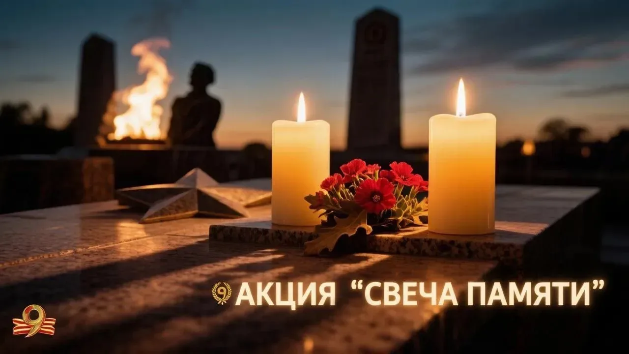 Дорогие друзья! 🕯️  Приглашаем вас принять участие в нашей традиционной акции «Свеча памяти», котора