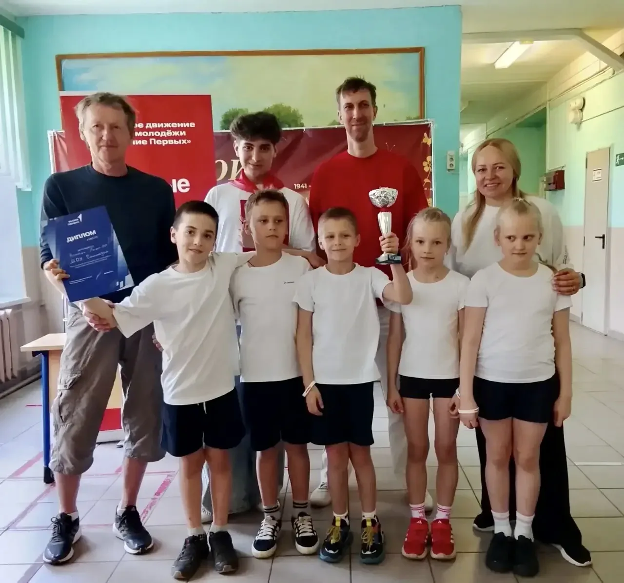 💫Наши звёздочки — ПОБЕДИТЕЛИ!   🏆20 апреля наши маленькие спортсмены участвовали в муниципальном эта