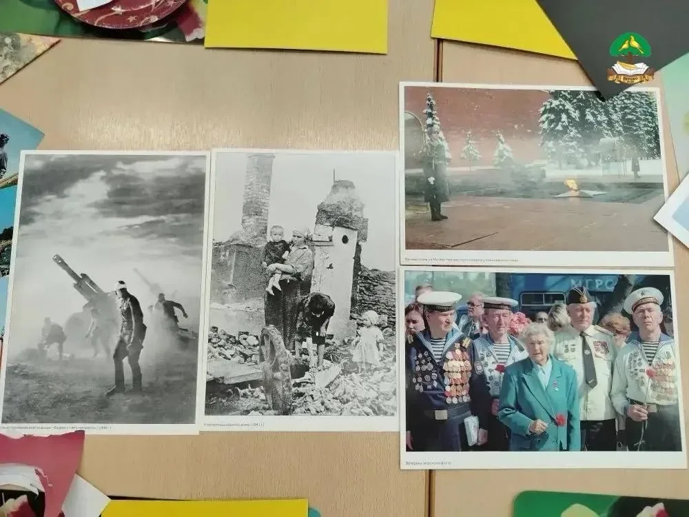 Маленькие сердца, большая память ❤️  На прошлой неделе в преддверии 81-й годовщины Дня Победы старша