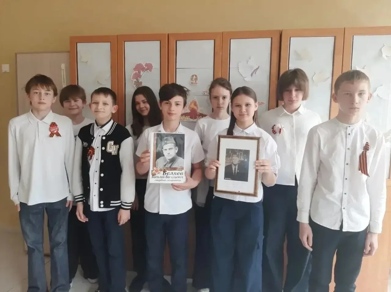 🔥📖8 мая 2026 г. в преддверии праздника Дня Победы в 6-8 классах прошли классные часы "Великая Отечес