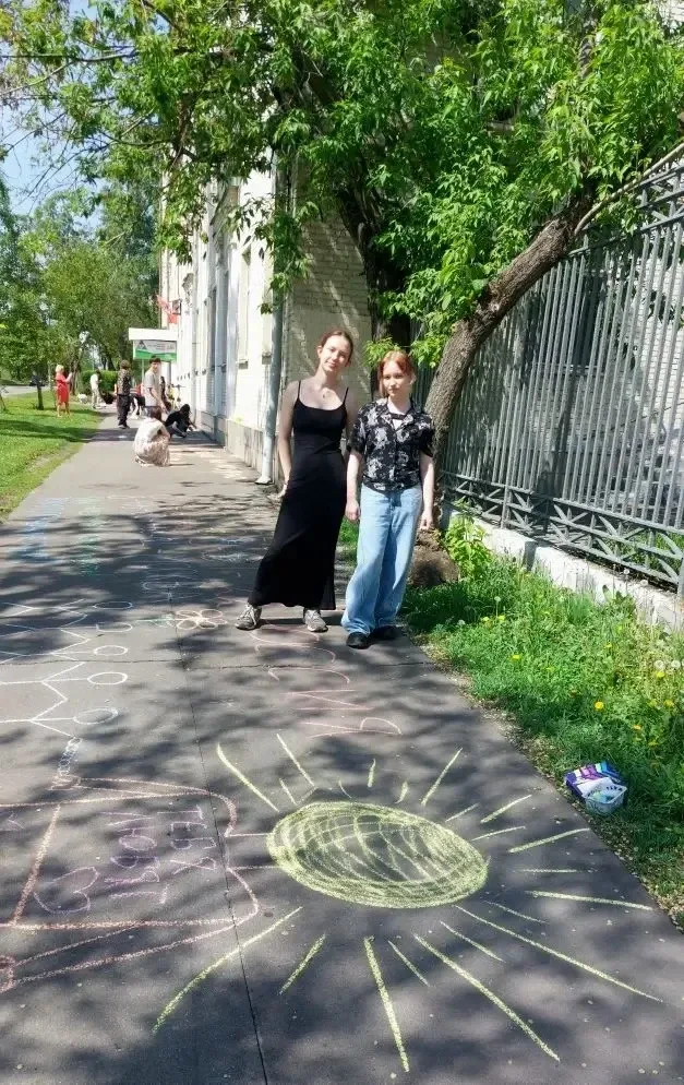 На факультете «Ресторанный бизнес» 1 МОК состоялась ежегодная акция «Марш с мелками», приуроченная к