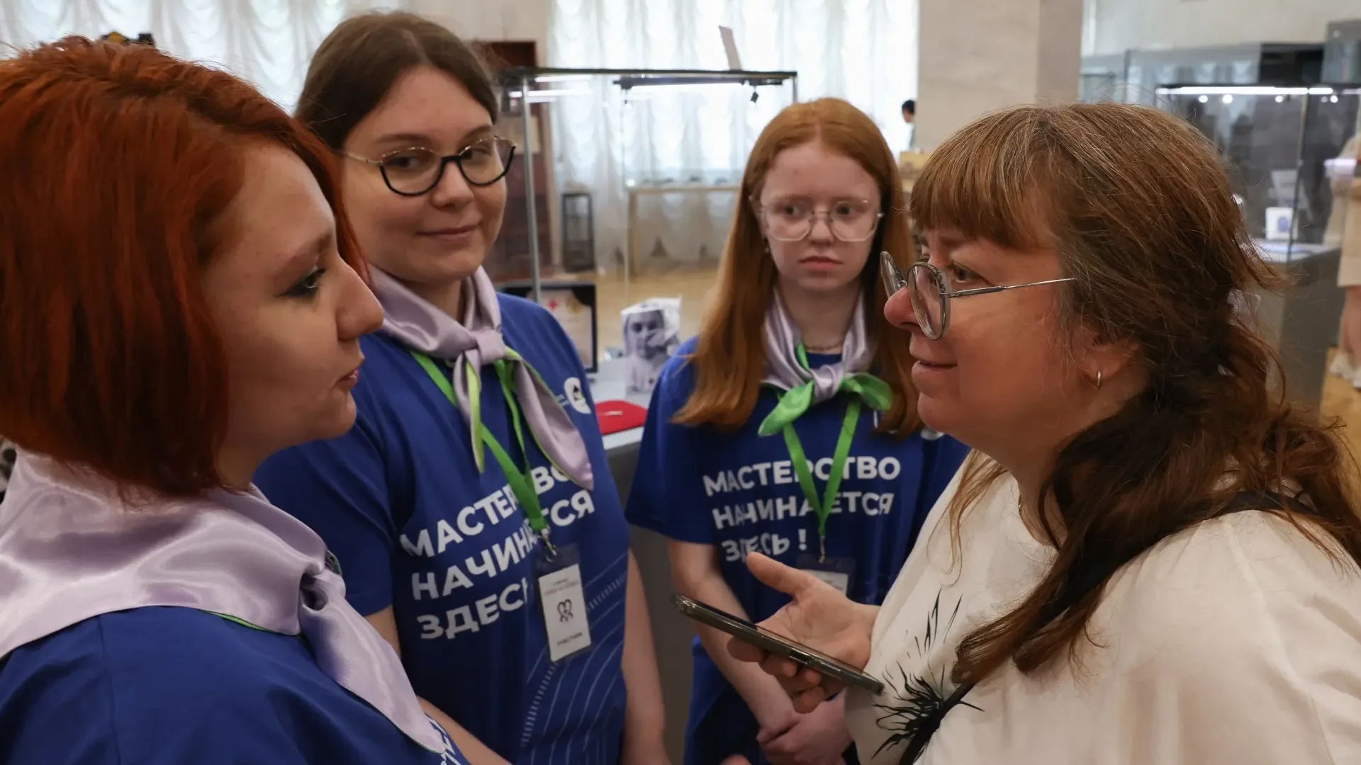 Студенты факультета «Художественные ремёсла» 1‑го МОК приняли участие в ювелирном марафоне «Грани ма