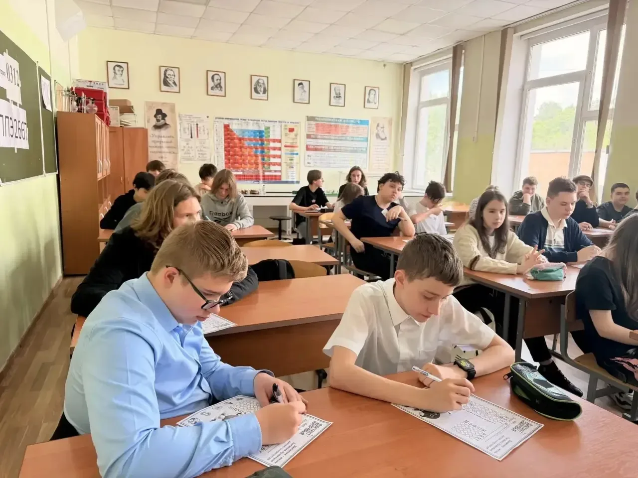 В школе № 1 МОК прошел второй этап акции «Диктант здоровья»  В рамках проекта «Санпросвет», который 