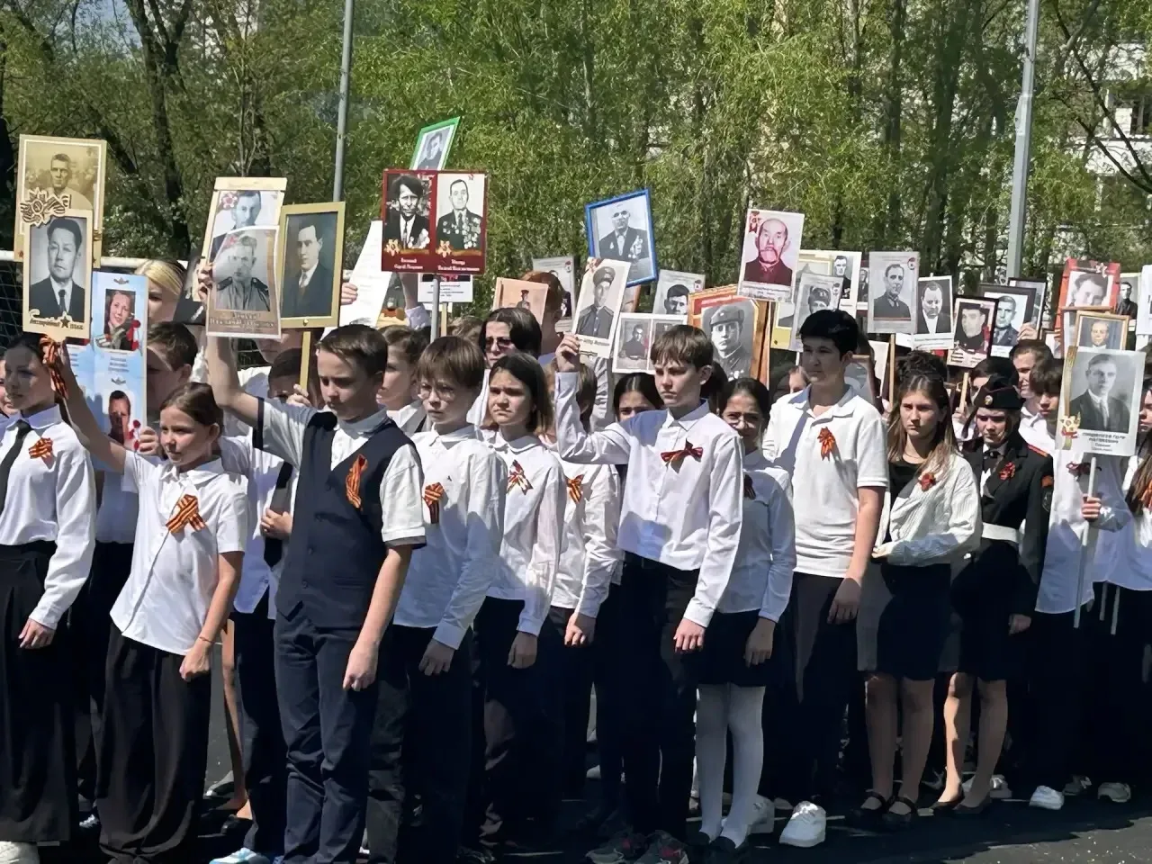 🎖️Накануне Дня Победы в корпусе «Запад» состоялся торжественный митинг «Дорогами Великой Победы».  В