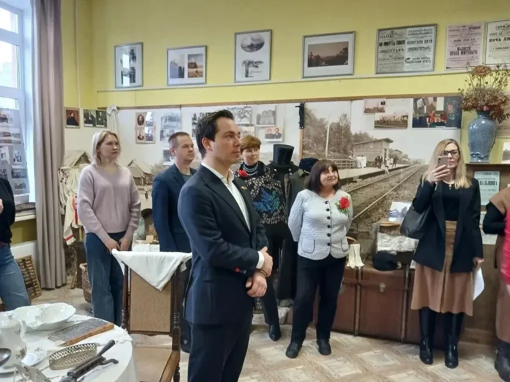 ПОЧЁТНЫЙ ГОСТЬ В ШКОЛЬНОМ МУЗЕЕ  ⭐️ 29 апреля музей «Наследие Кунцева» принял почётного гостя — депу