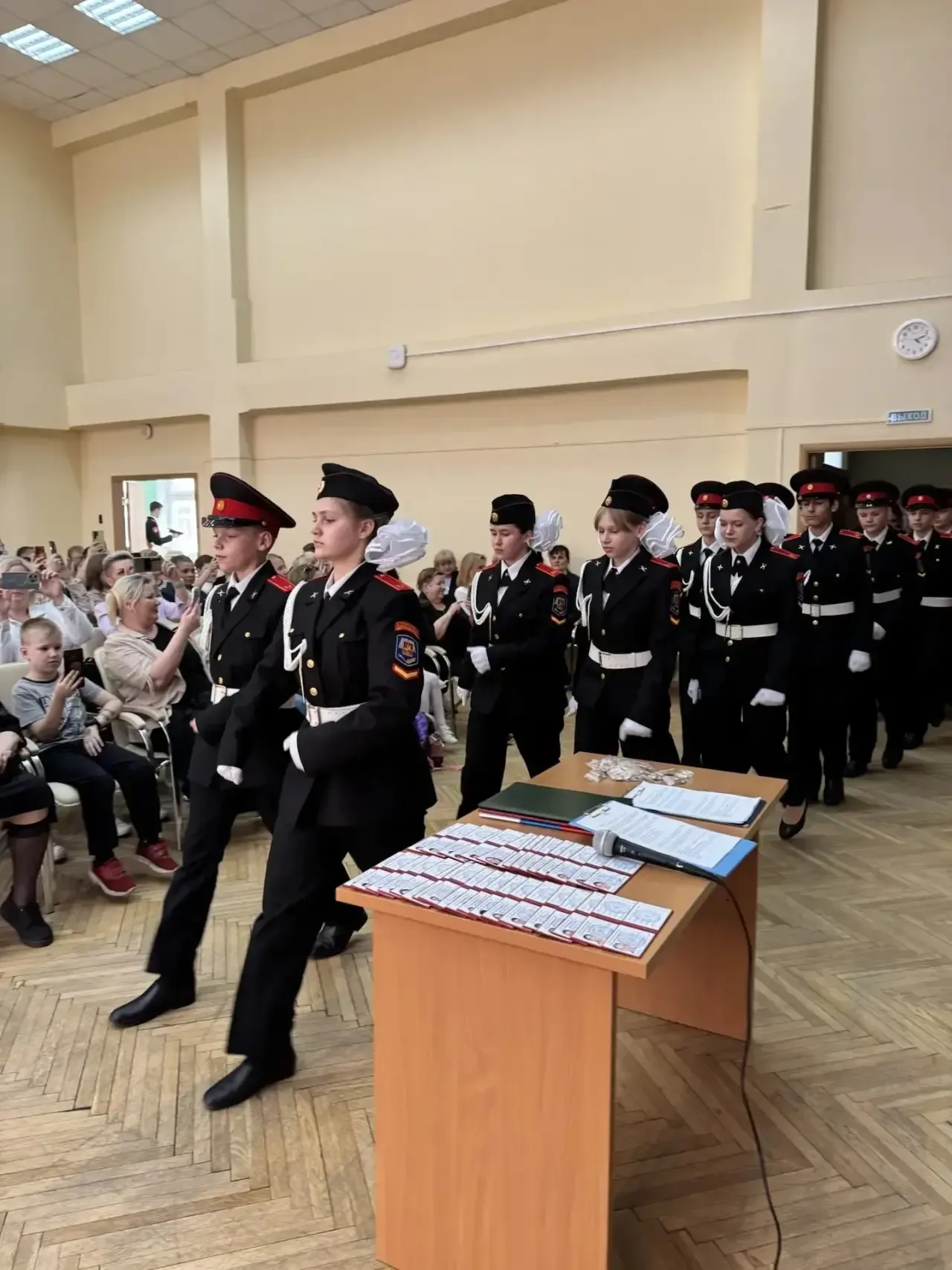 Торжественная присяга кадет 7 «К»   💫В нашей школе состоялось значимое событие - кадеты 7 «К» класса
