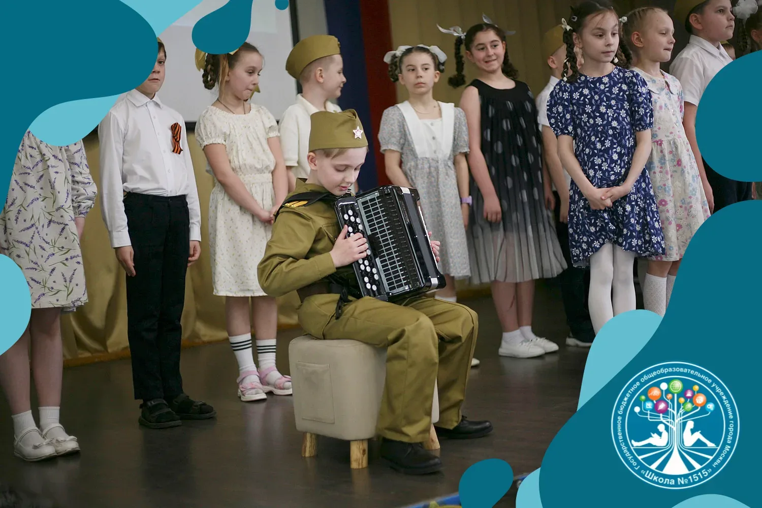 🕊️«Весна Победы» в школе 1515: слово и песня, которые трогают до слёз  Под одним названием в нашей ш