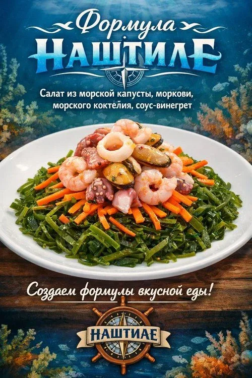 Внимание! Уже завтра МОРСКАЯ СРЕДА и салат ФОРМУЛА НАШТИЛЕ