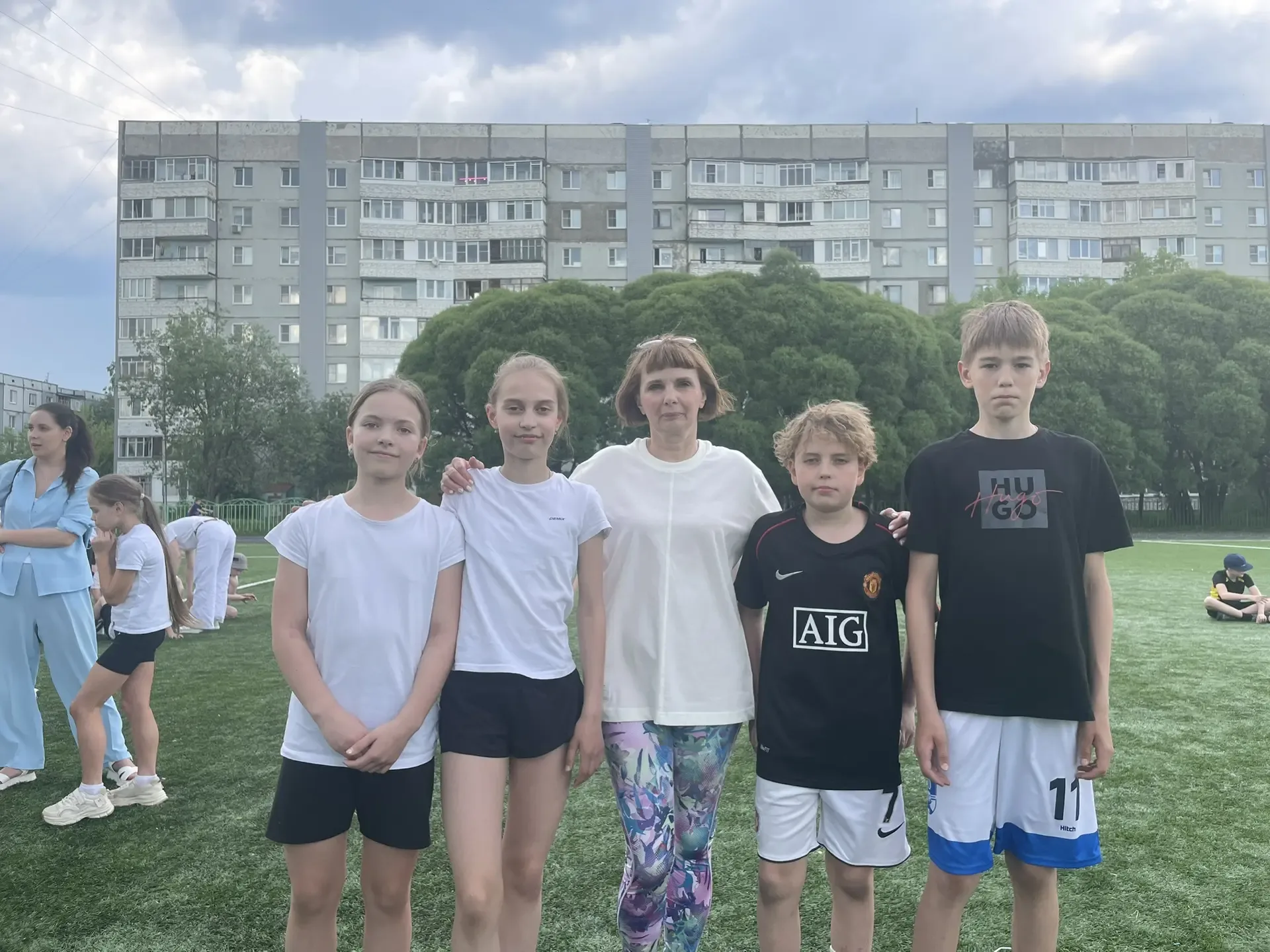 ВРЕМЯ ПЕРВЫХ  Сегодня наша школа гордится своими учениками! На спортивном мероприятии «Вызов первых»
