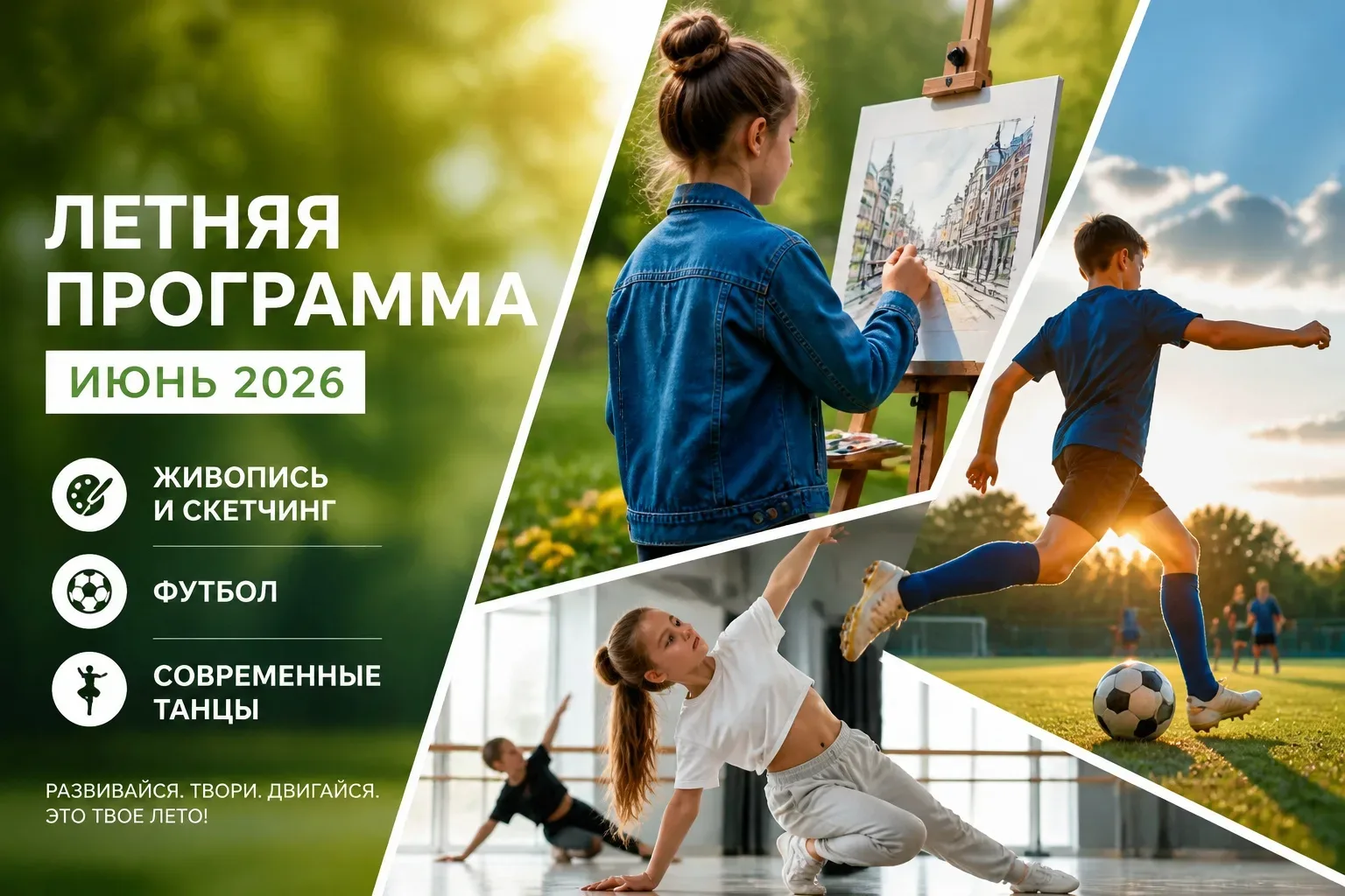 Лето — это не про «сидеть дома». Это про драйв, друзей и новые открытия! ☀️  У нас для вас идеальный