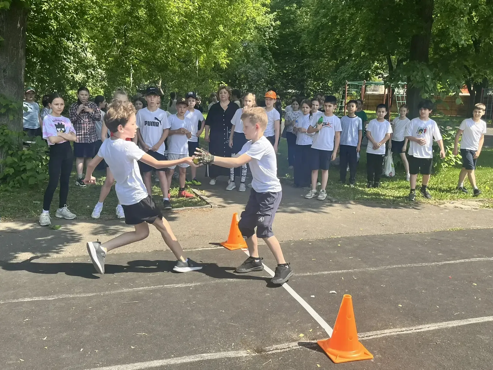 🏆 «Вызов Первых»: спортивные баталии 1–5 классов  🤸‍♀️ 21 мая в корпусах нашей школы с большим азарт