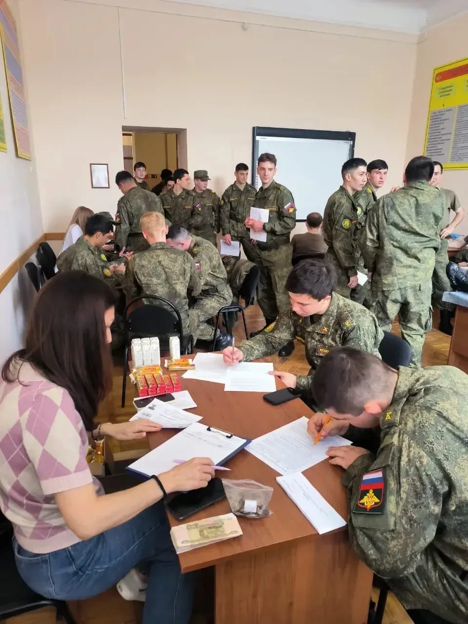 Курсанты ВУЦ СОГУ поддержали донорскую акцию  Курсанты Военного учебного центра СОГУ присоединились 