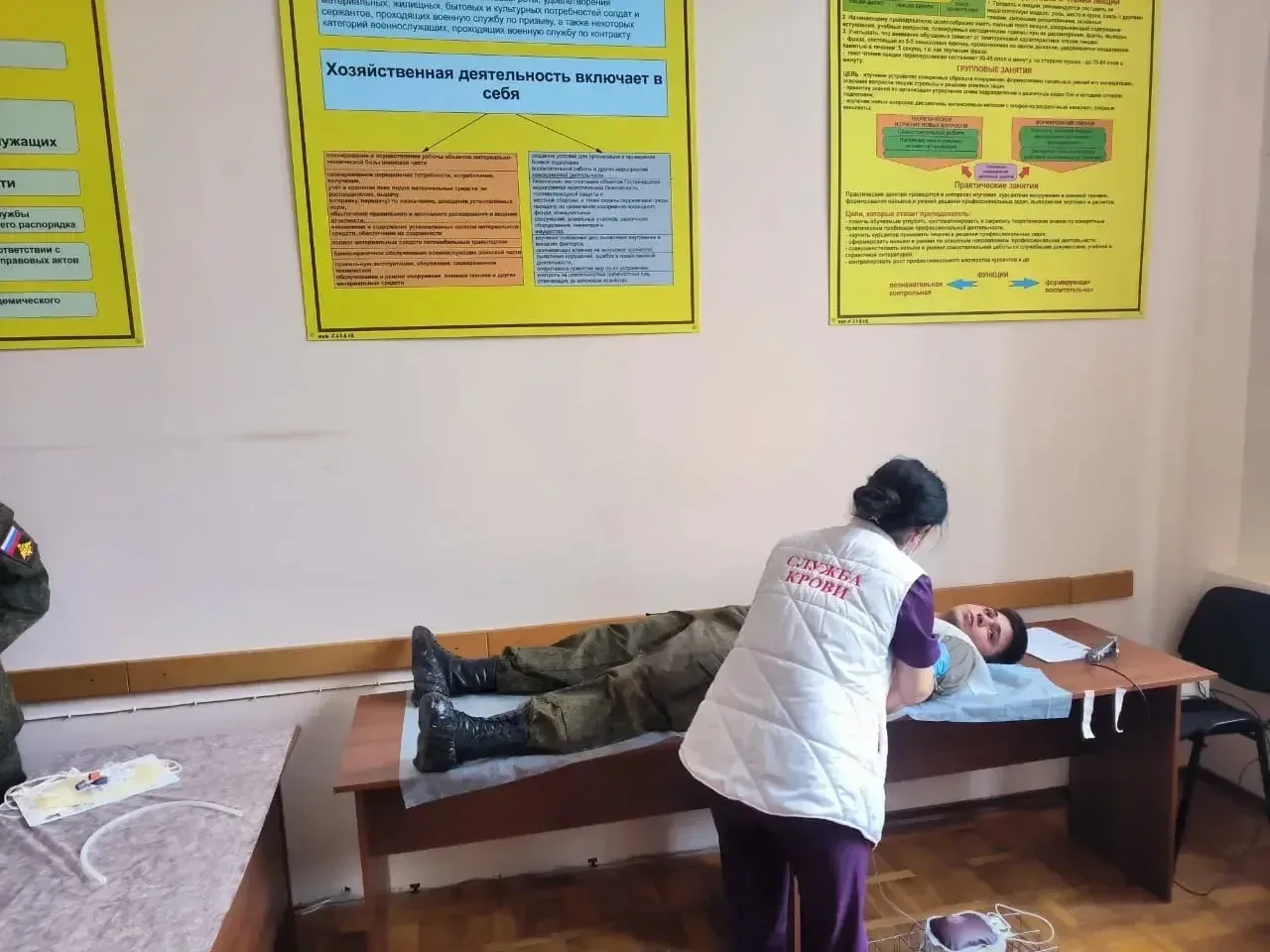 Курсанты ВУЦ СОГУ поддержали донорскую акцию  Курсанты Военного учебного центра СОГУ присоединились 