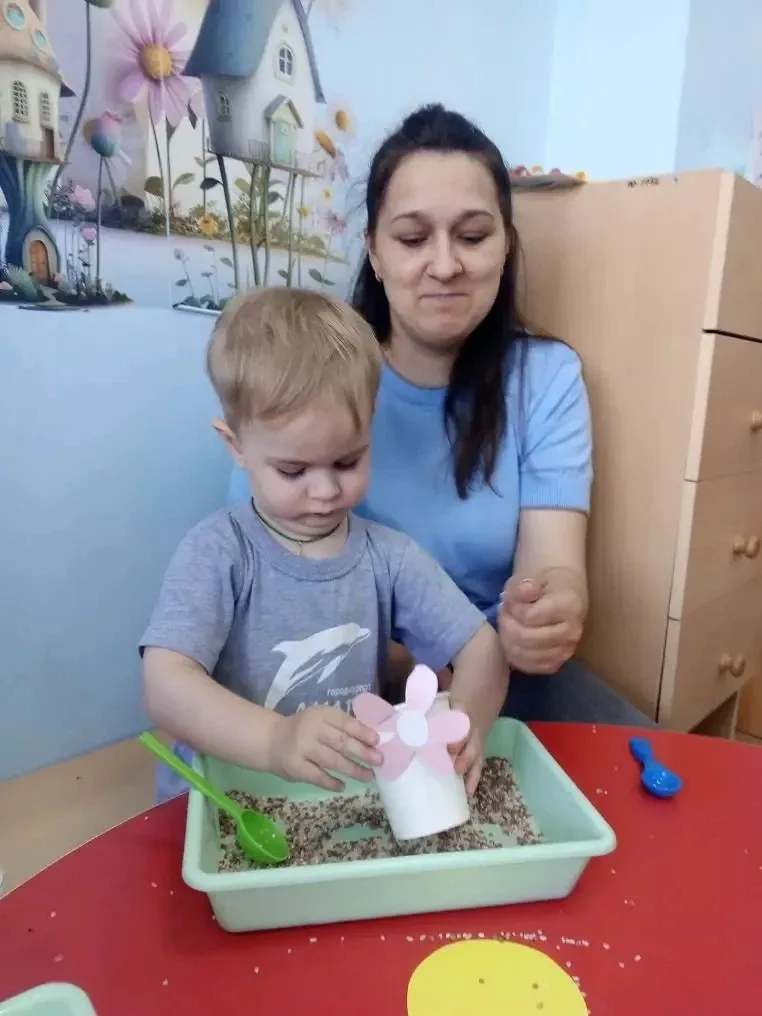 🌸«Мама и малыш» — встреча с куколкой Катей!🌸  Вчера у нас прошло увлекательное занятие в группе «Мам