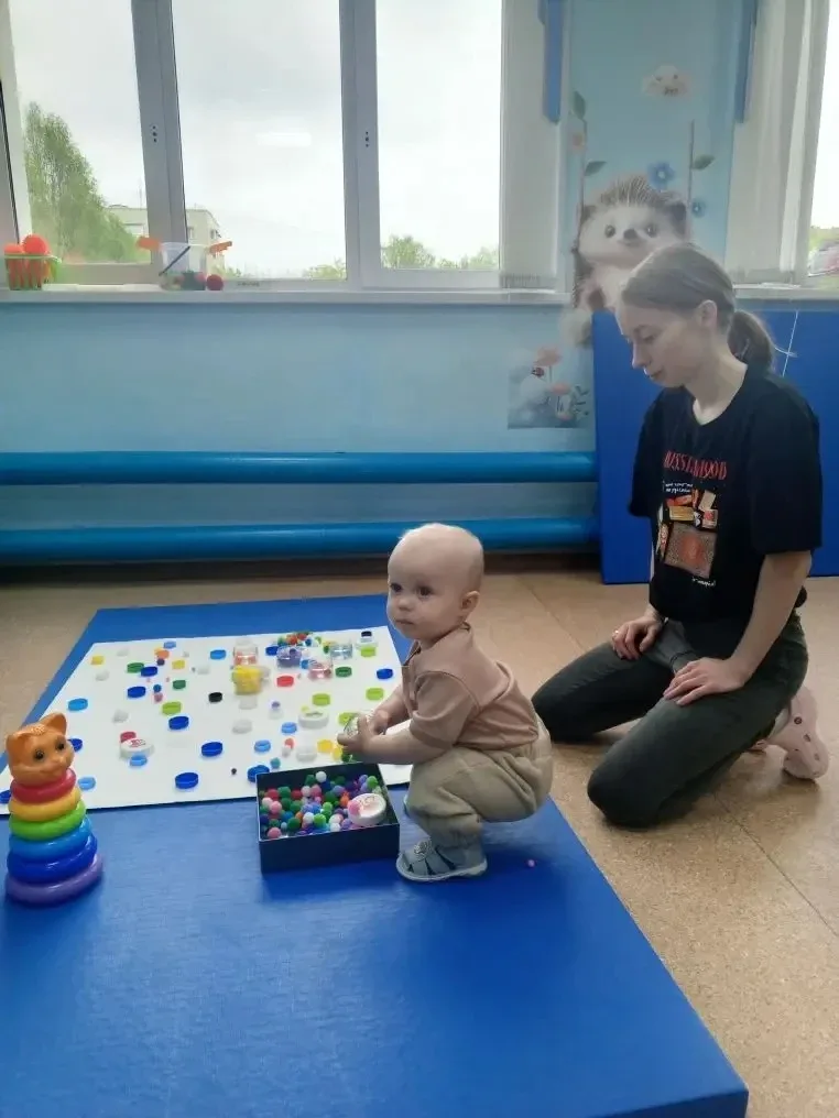 🌸«Мама и малыш» — встреча с куколкой Катей!🌸  Вчера у нас прошло увлекательное занятие в группе «Мам