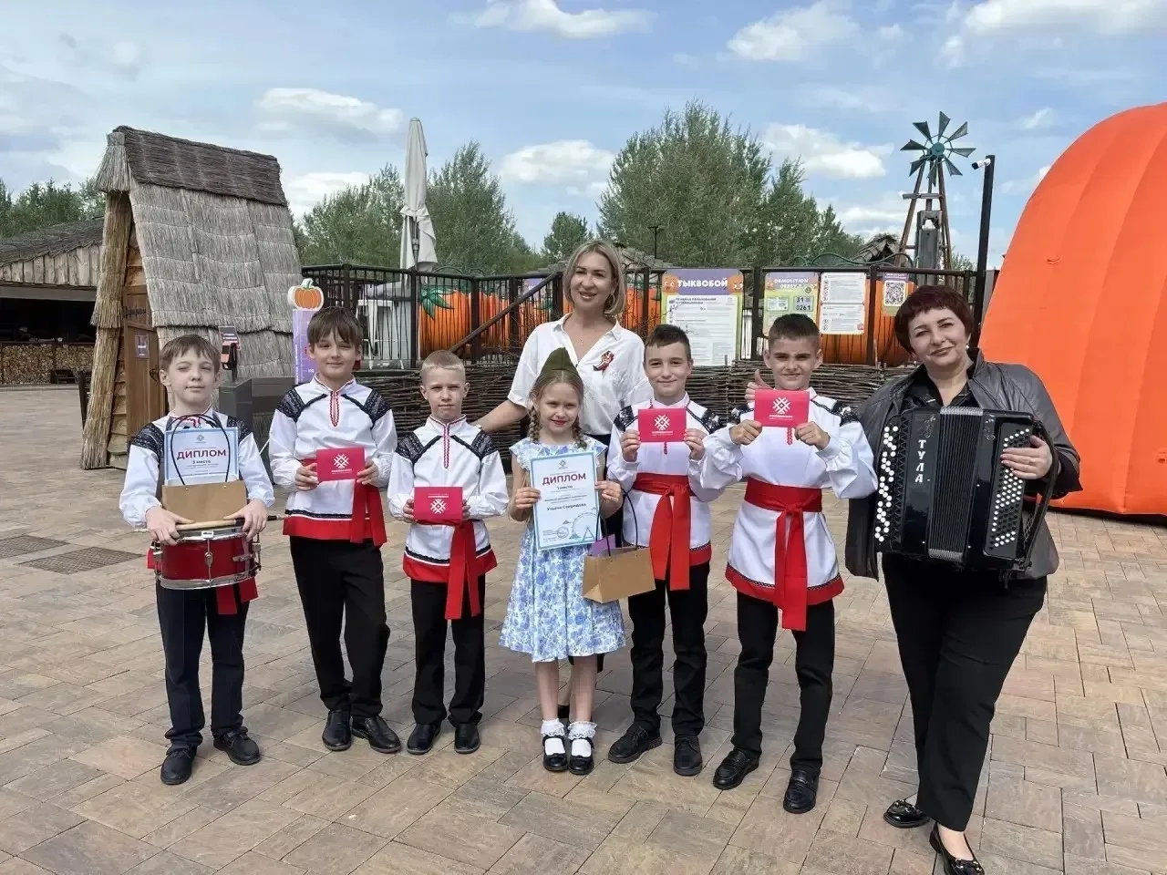 🌟В парке «Калейдоскоп» прошел праздничный концерт , посвященный 81-й годовщине Великой Победы - «Поб