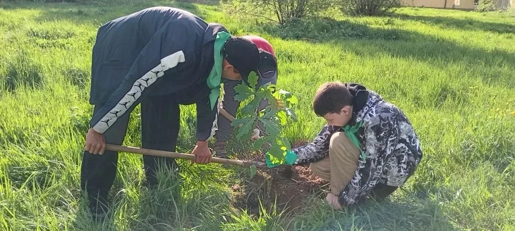 НОВОСТИ ШКОЛЬНОГО ЛЕСНИЧЕСТВА  В весенний период участники школьного лесничества "Лесное наследие" в