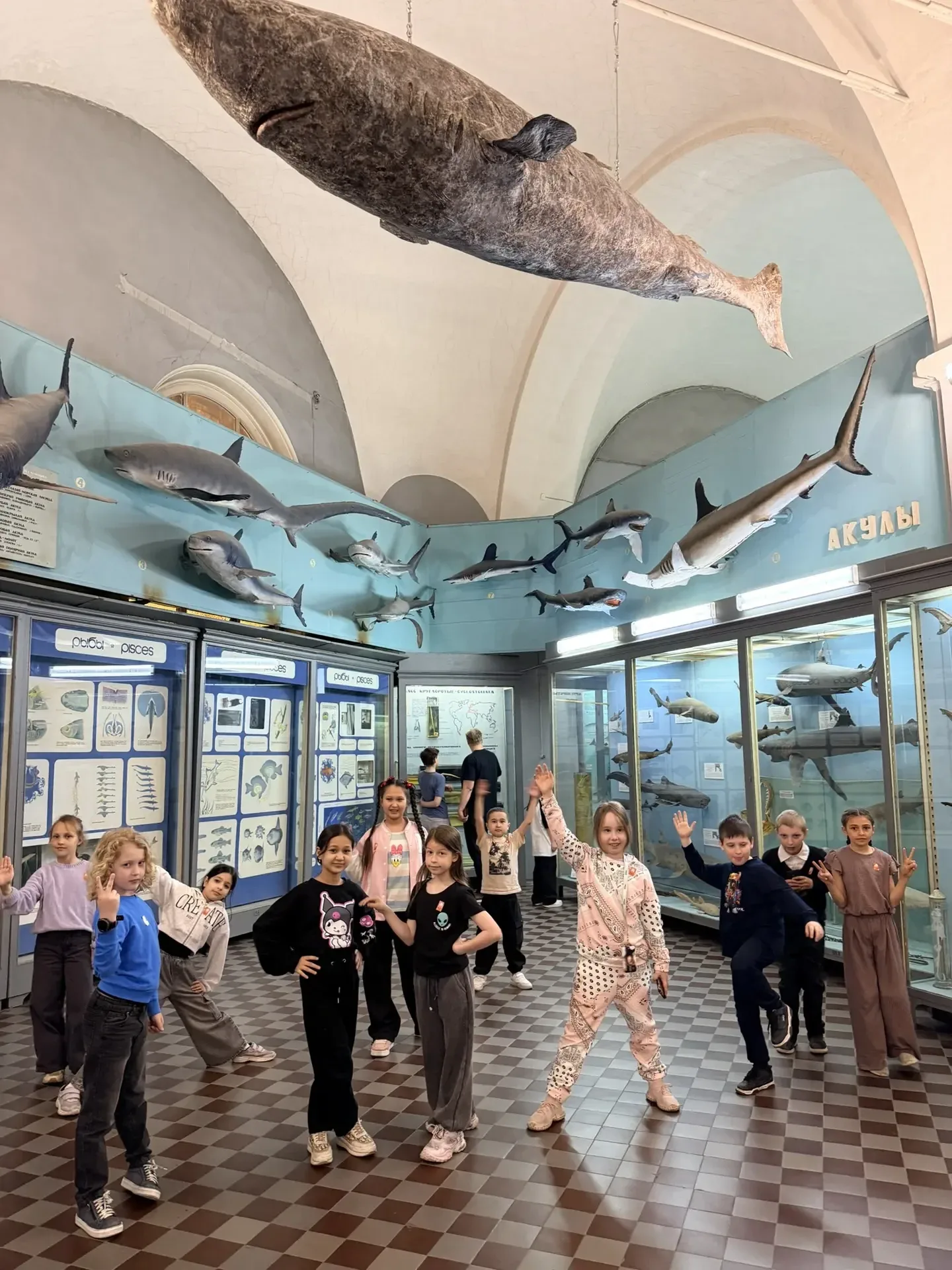 🚌 Школьные путешествия  В «Точке кипения» ученики 11.3 класса вместе с классным руководителем Полтор