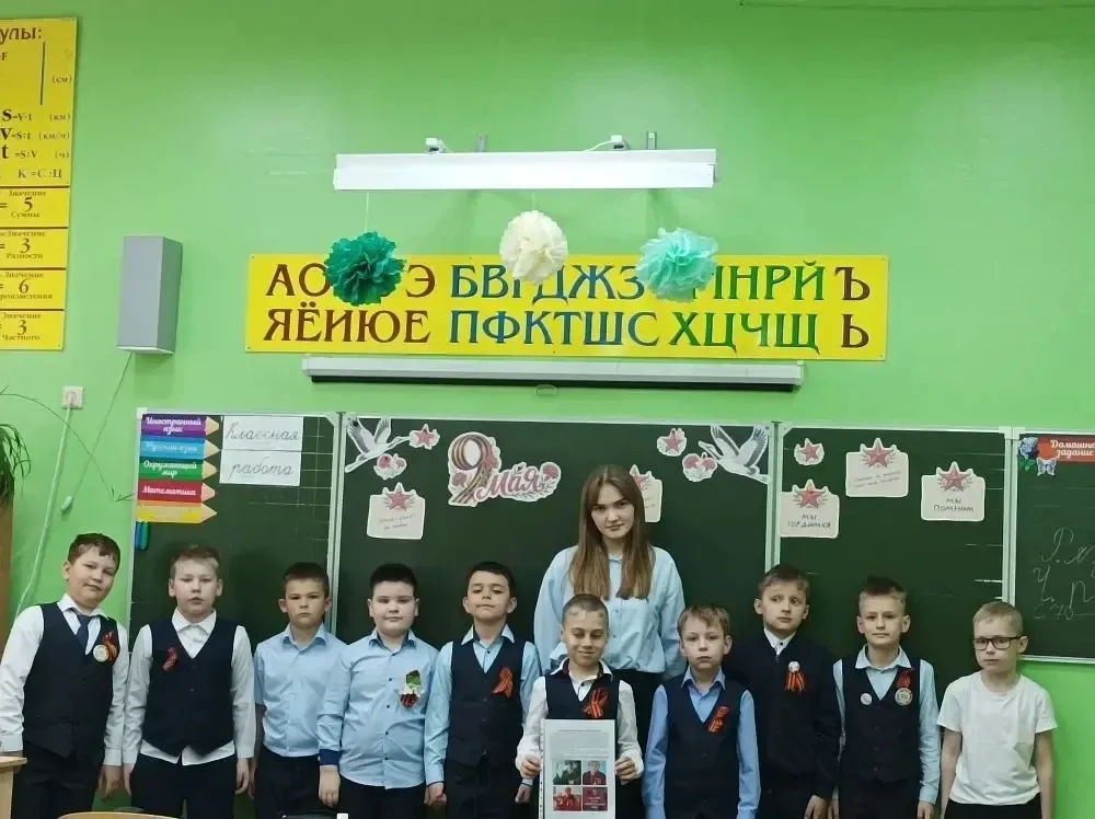 🔥В рамках Декады памяти в школе прошли классные часы, посвященные 81-й годовщине Великой Победы, на 