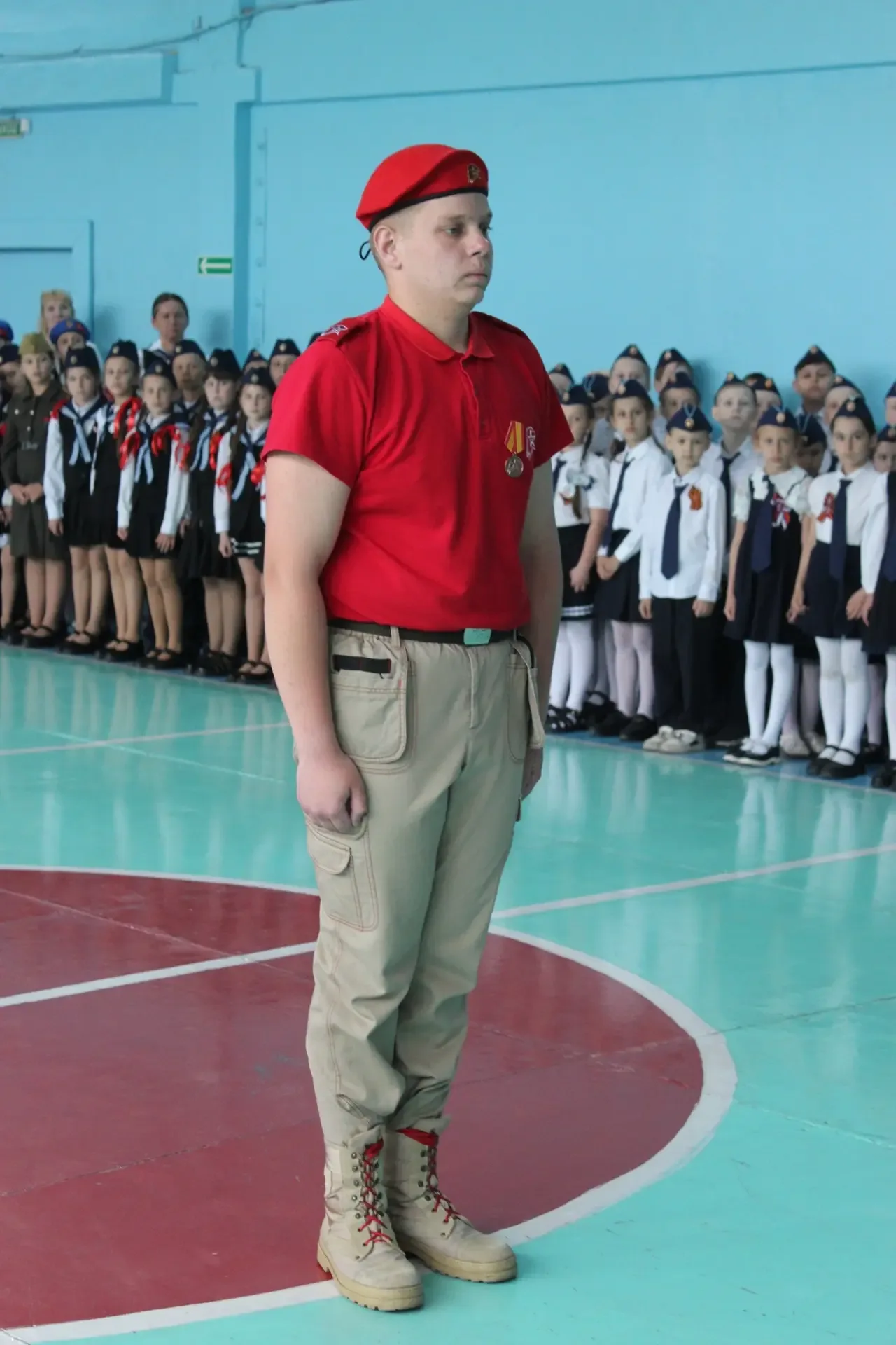 🎖️ В нашей школе прошёл Праздник песни и строя, посвящённый 81-й годовщине Великой Победы! 🎖️  Наши 
