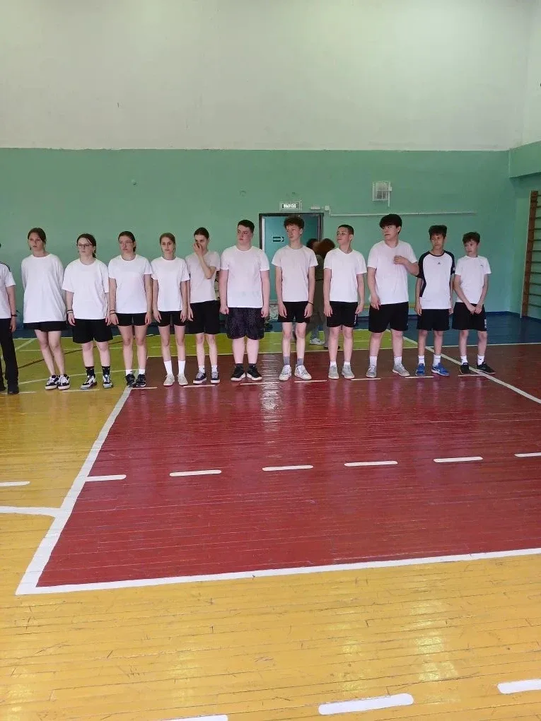 ПОЗДРАВЛЯЕМ👏👏👏  Команда МБОУ «СОШ 26» заняла 3 место в Муниципальном этапе  Всероссийских спортивных