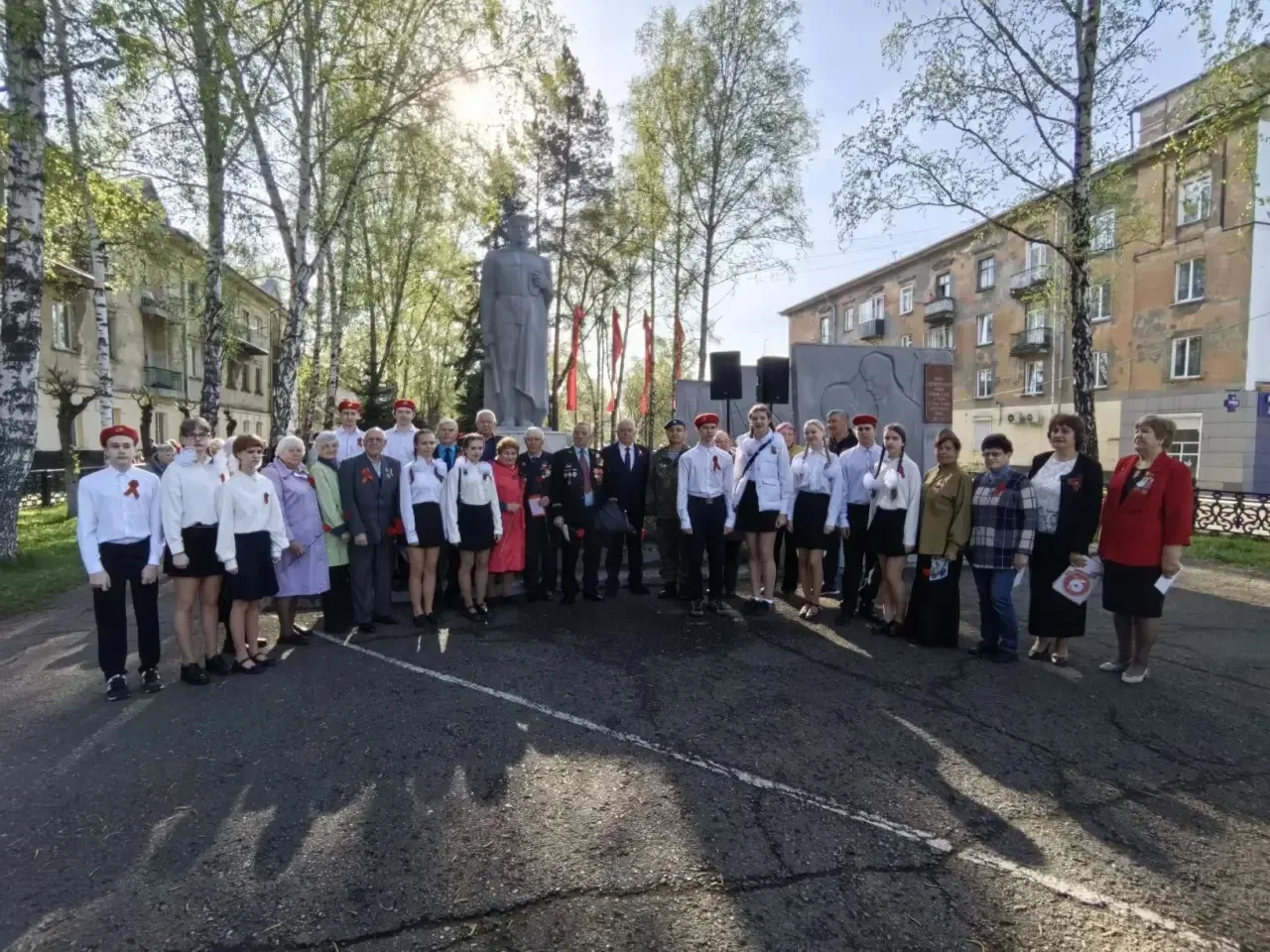 ⭐️Сегодня, 9 Мая в Орджоникидзевском районе состоялся торжественный митинг, посвященный Дню Победы в