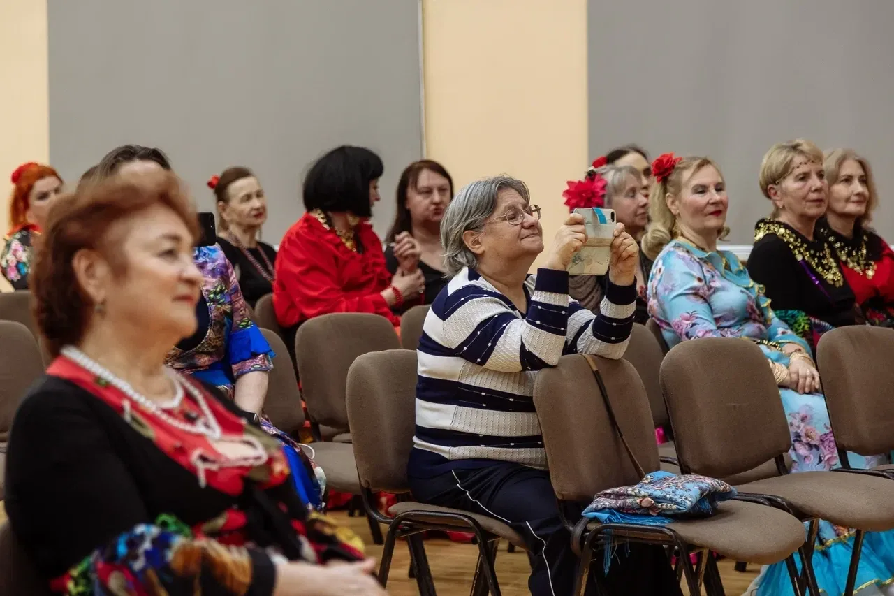 💃 27 апреля прошёл отчётный концерт объединения «Аманат» проекта Мэра Москвы «Московское долголетие»