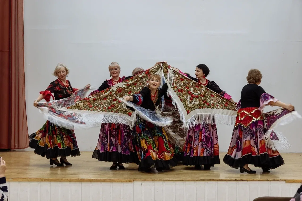 💃 27 апреля прошёл отчётный концерт объединения «Аманат» проекта Мэра Москвы «Московское долголетие»