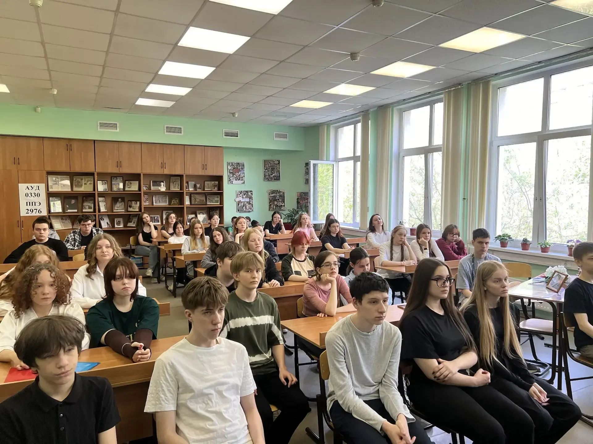 🙌🏻 Не прервется связь поколений: уроки мужества через годы и десятилетия   В нашей школе прошла особ