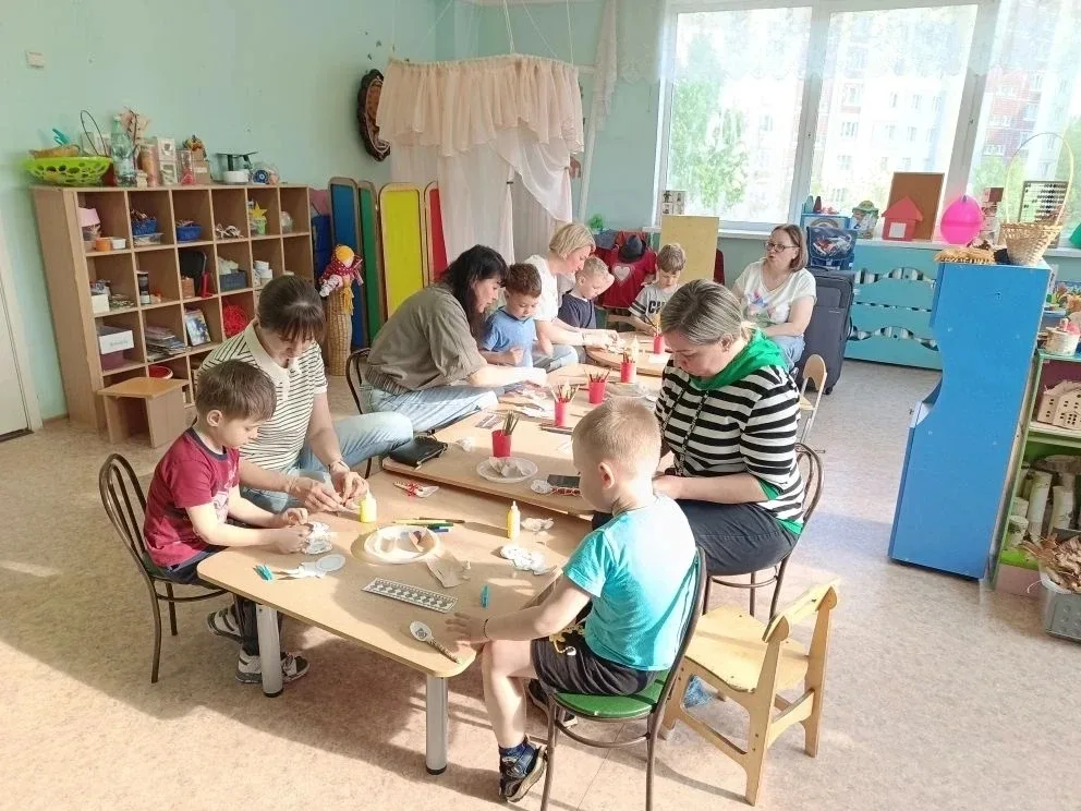 В Центре развития ребенка – детском саду №4 "Буратино" прошел замечательный клубный час "Калейдоскоп