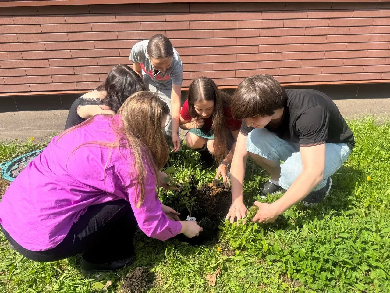 🌸От спасенного дерева — к символу Победы!  📍Новаторов, 28 📍Академика Челомея, 6А  🎖️В нашей школе пр