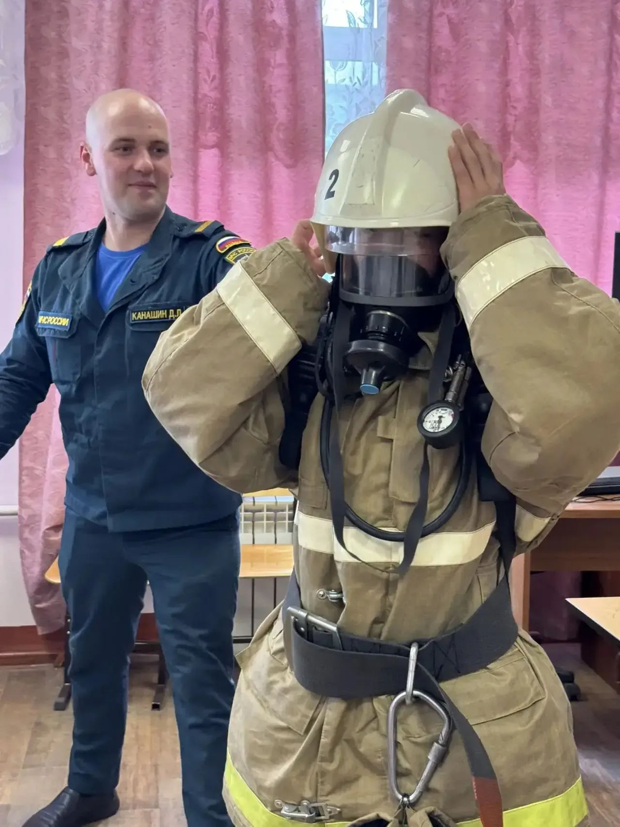 🛡️ Урок культуры безопасности для гимназистов  В нашей гимназии 30 апреля прошёл необычный урок, пос