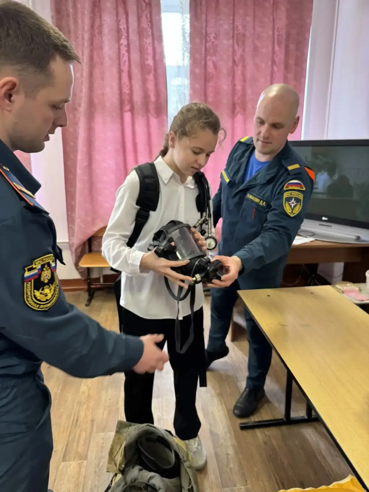 🛡️ Урок культуры безопасности для гимназистов  В нашей гимназии 30 апреля прошёл необычный урок, пос