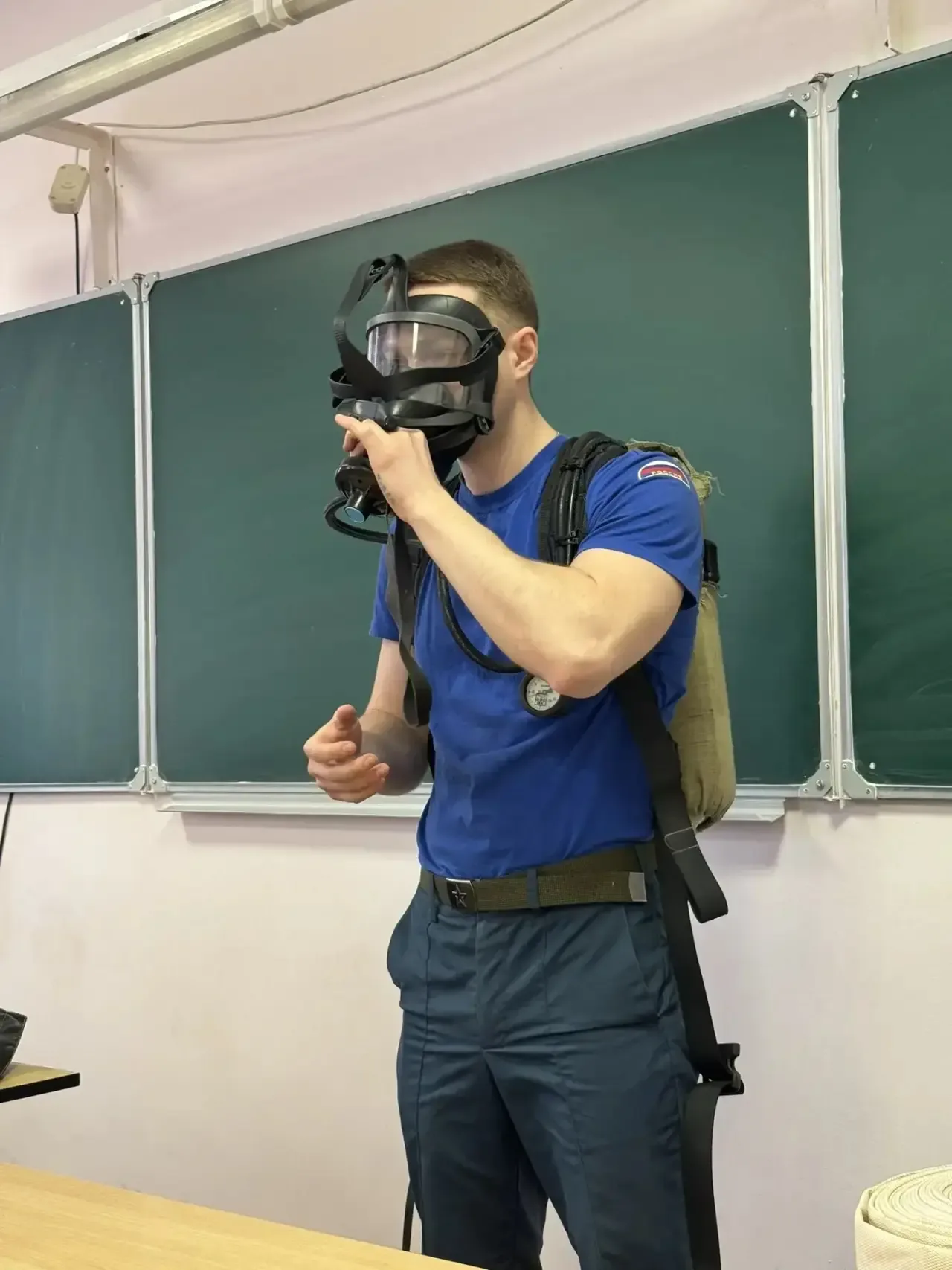 🛡️ Урок культуры безопасности для гимназистов  В нашей гимназии 30 апреля прошёл необычный урок, пос