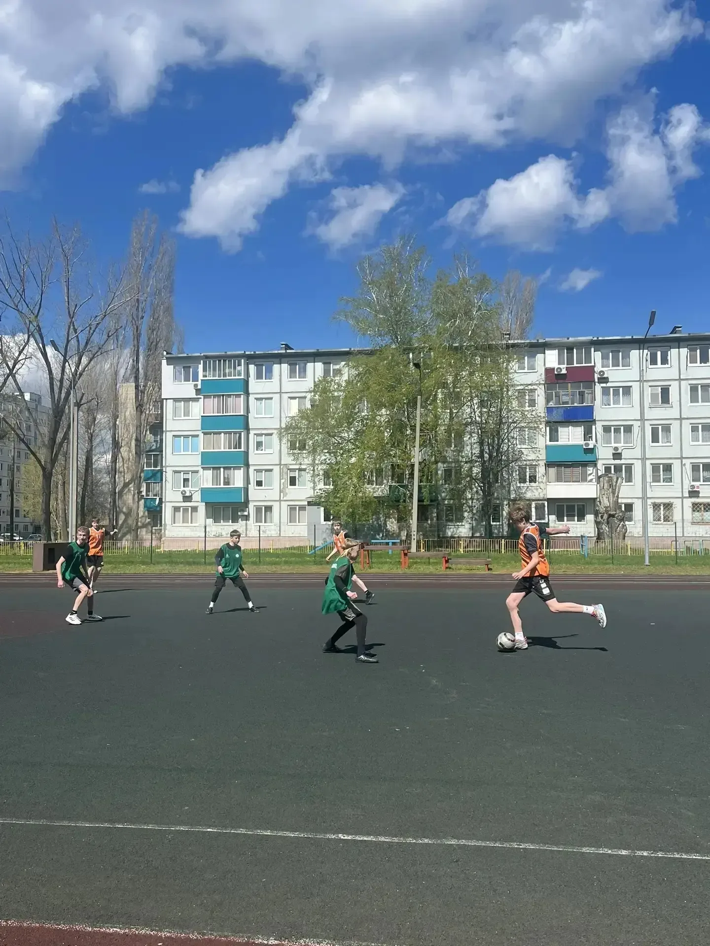 Команда учащихся МАОУ СОШ 28 - победитель муниципального этапа "Президентских спортивных игр".  27 и