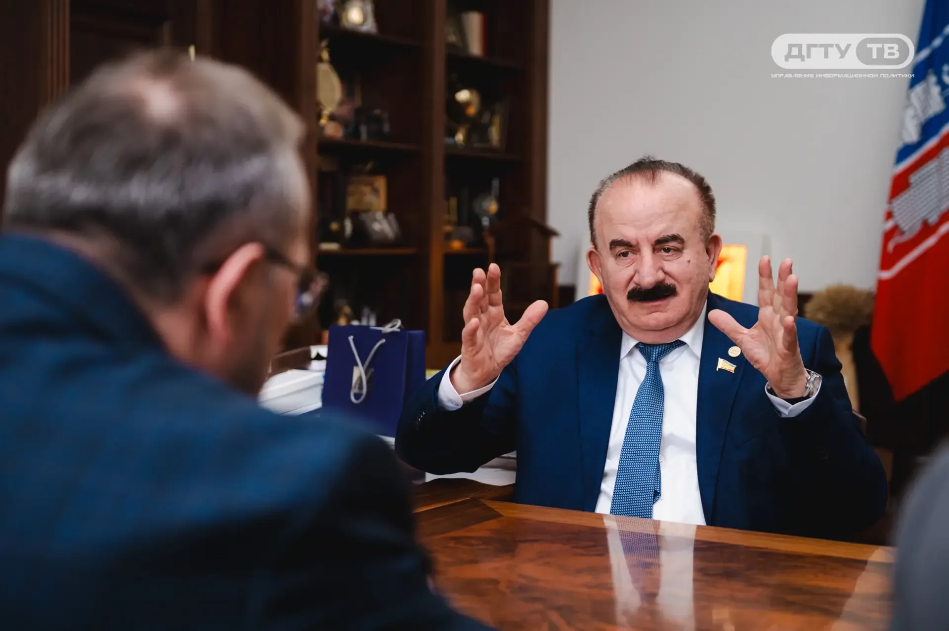 ДГТУ посетил Сергей Кузовников — директор по стратегии ТАСС. Мы обсудили с Сергеем Владимировичем кл