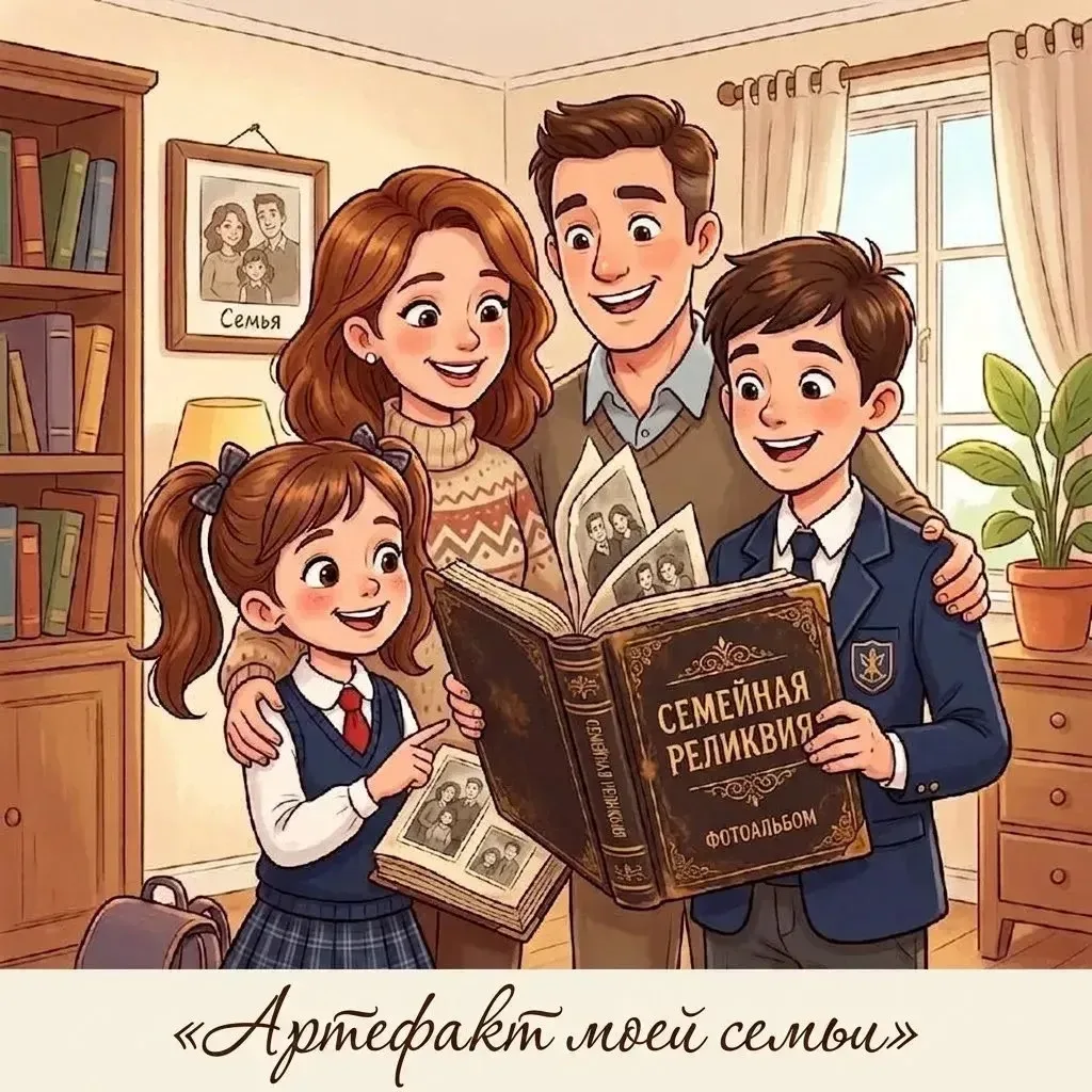 🏆 Конкурс «Артефакт моей семьи»  18 мая — Международный день музеев!  Приглашаем учеников и родителе