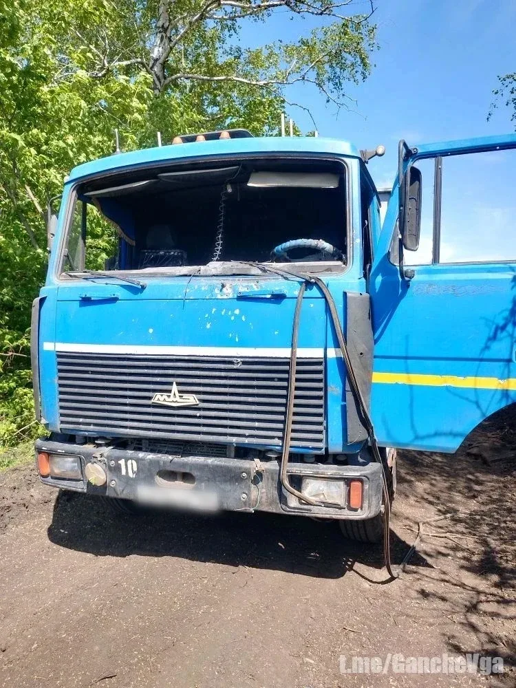 Вооружённые формирования Украины, применяя БПЛА, атаковали грузовой автомобиль, на котором доставлял