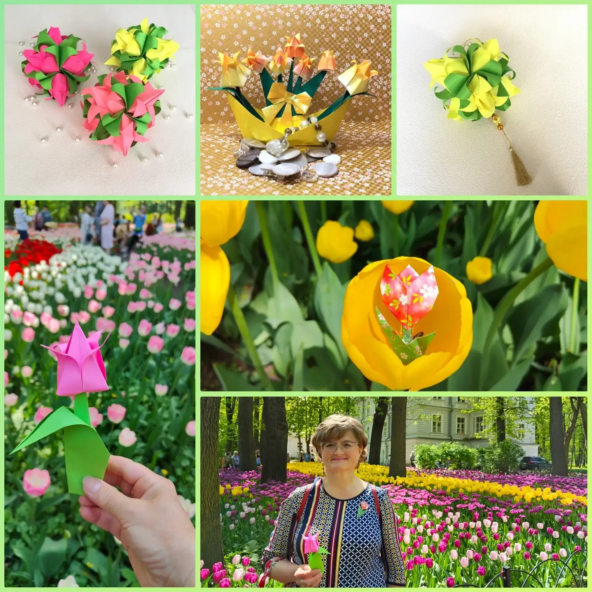Путешествие ОРИГАМИ тюльпанчика   Студии🌷 Оригами "Бумажная фантазия" и🌷Квиллинга "Бумажные художник