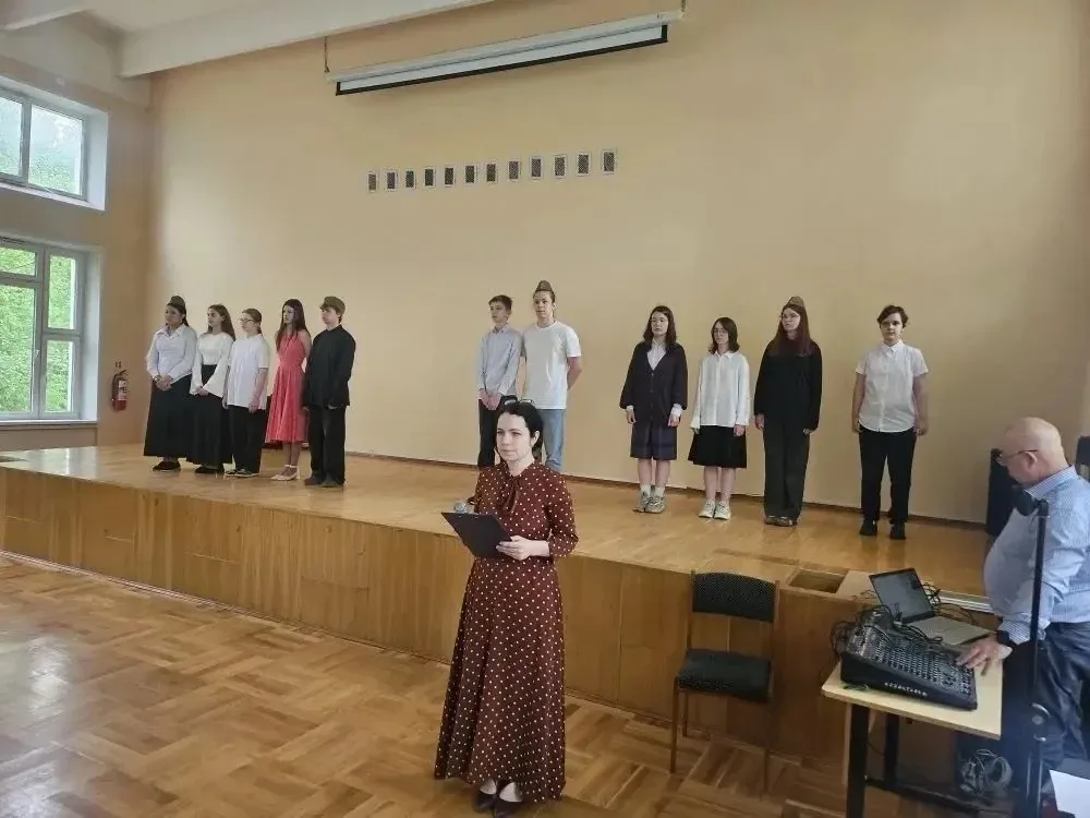 🔥Перекличка памяти   В нашей школе прошла трогательная «Перекличка памяти» — тематическая инсцениров