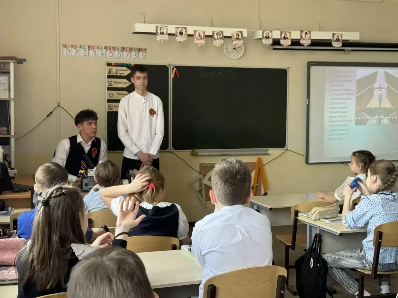 9 мая - праздник поколений, участвуя в мероприятиях школьной недели истории, мы не просто отмечаем п