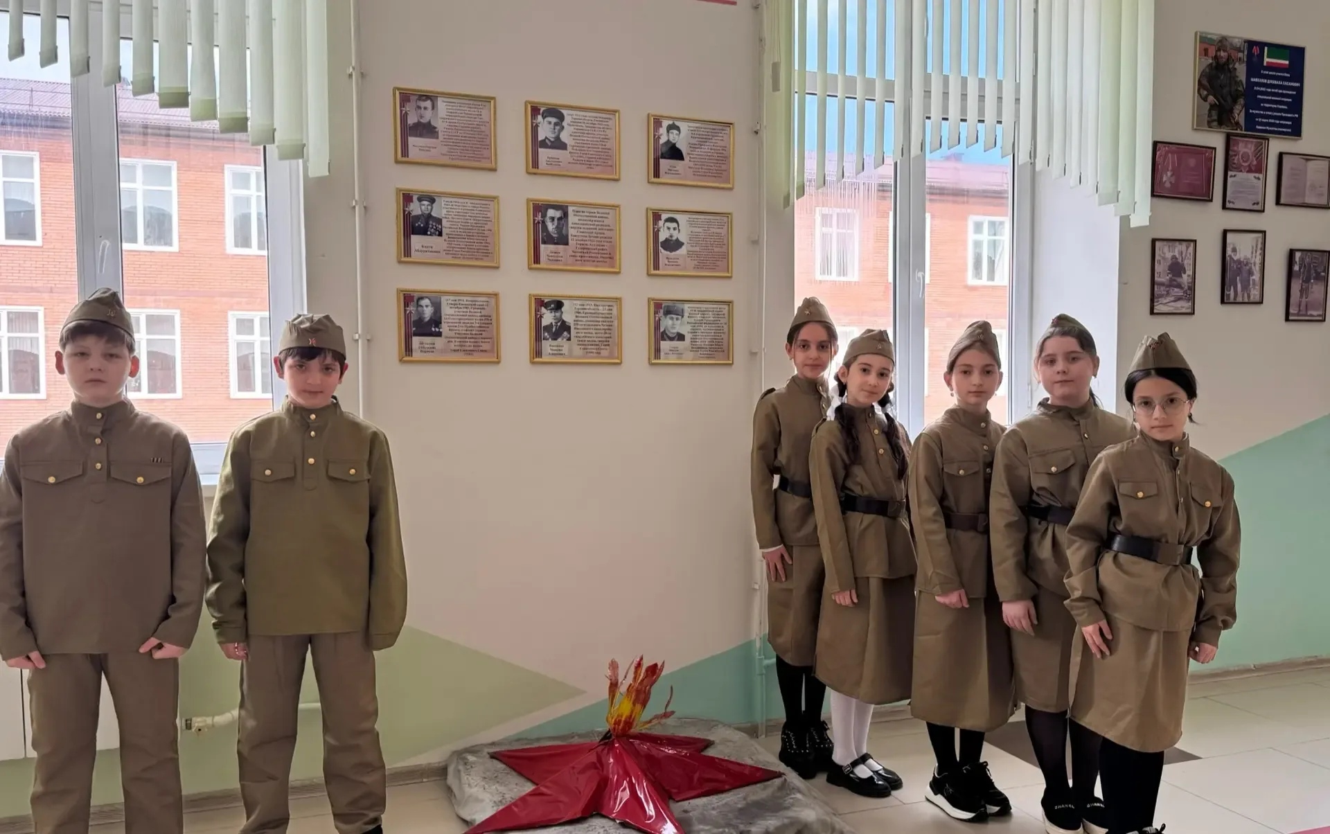 Мы приняли участие в акции «Стена Памяти» 🕊️ 9 Мая — это день памяти, благодарности и гордости за по