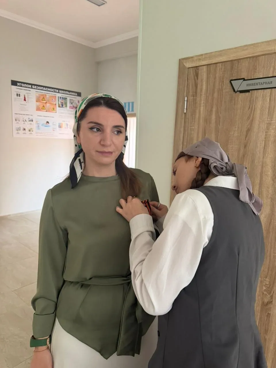 Сегодня мы провели патриотическую акцию «Георгиевская лента» — в память о подвиге наших предков и в 
