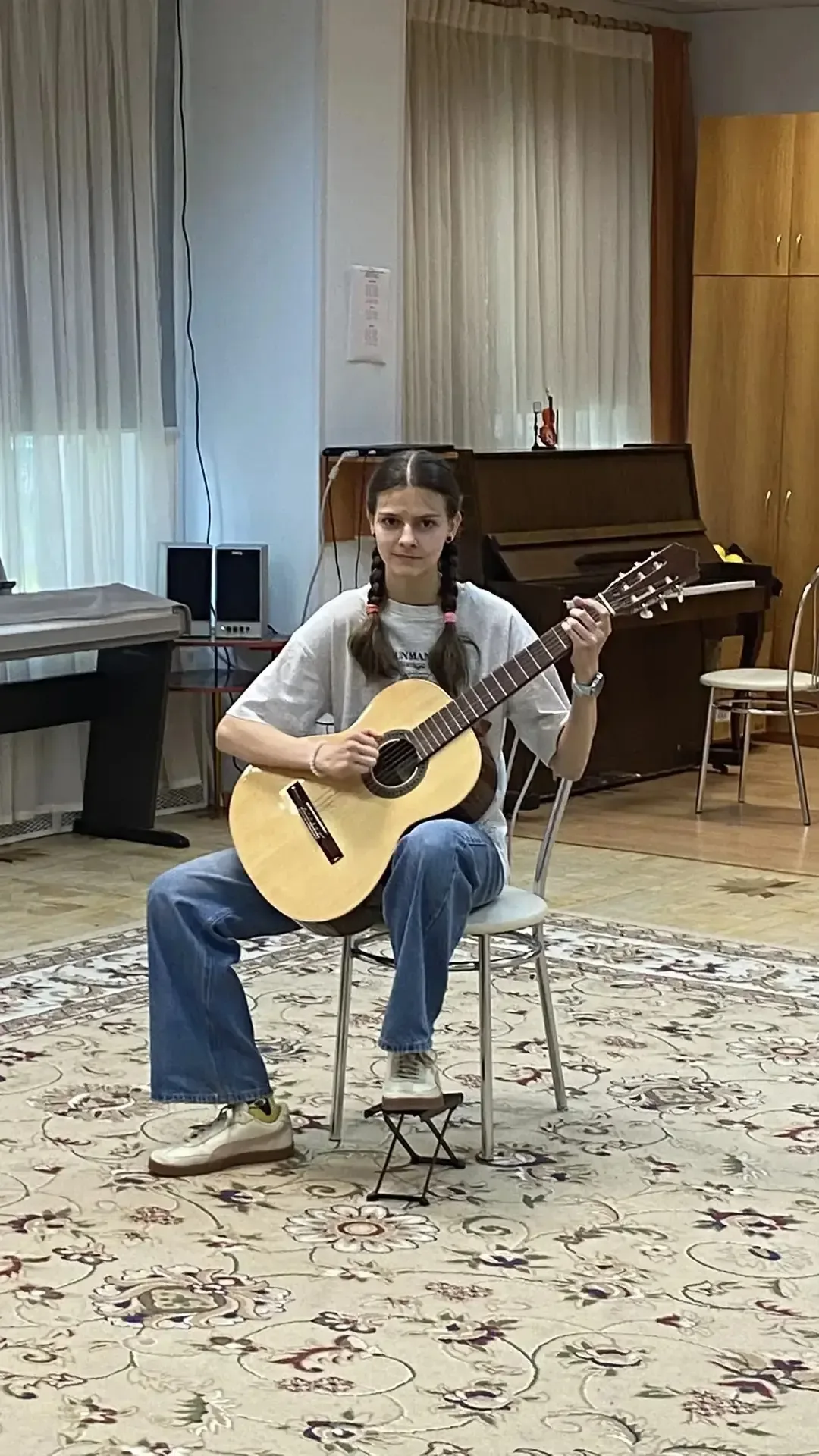 🎵 ФИНАЛЬНЫЙ АККОРД! 🎵 🎼 В музыкальном зале площадки «Гармония» прошёл заключительный в этом учебном 